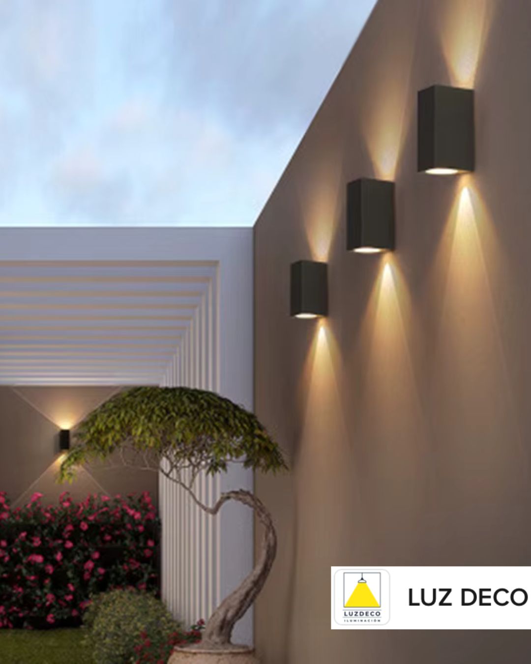 2223 Aplique Bidireccional Exterior LuzDeco - Imagen 4