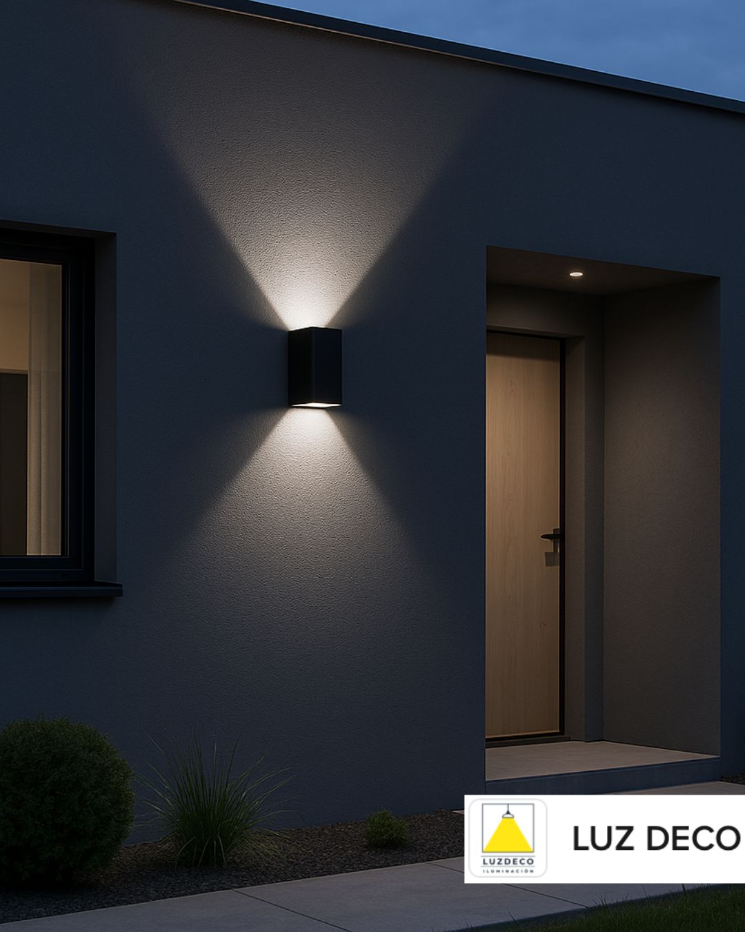 2223 Aplique Bidireccional Exterior LuzDeco - Imagen 2