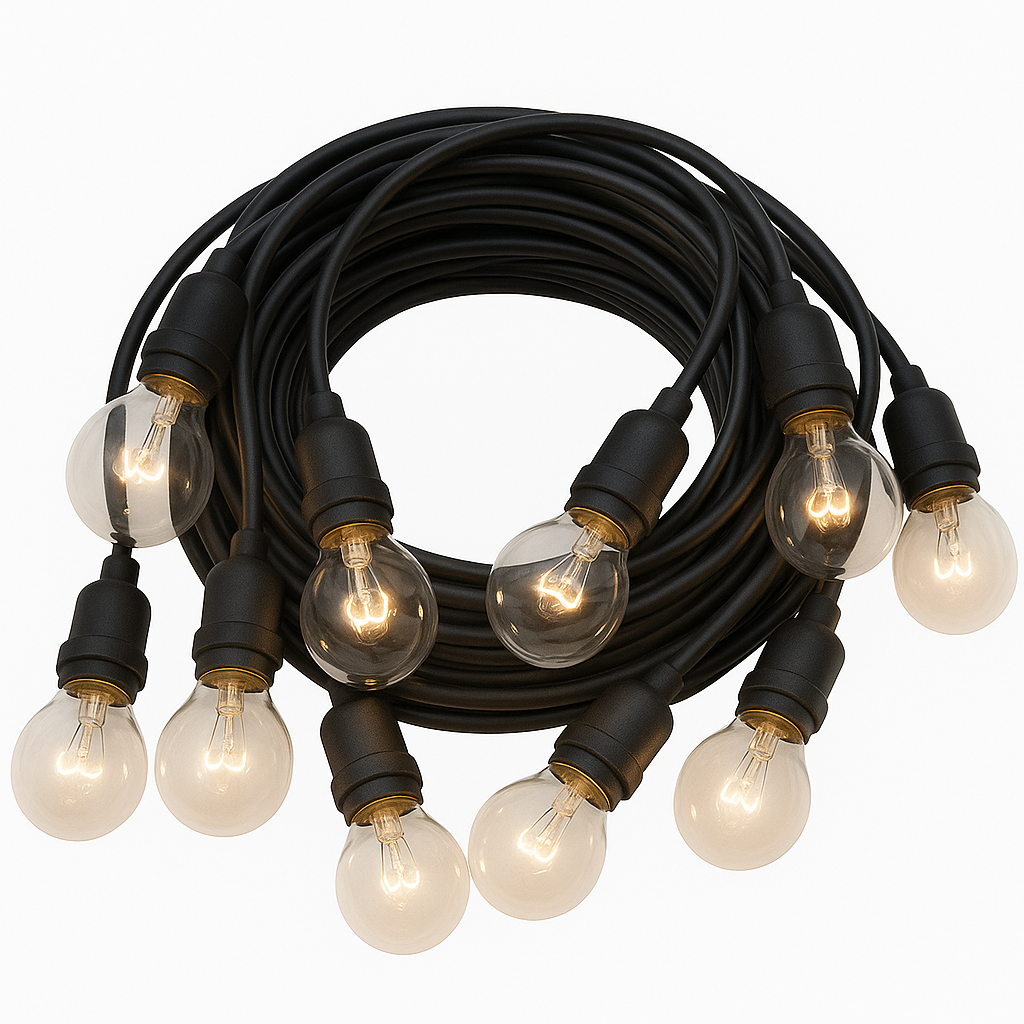 Guirnaldas Led 20 Metros + 20 Lamparas Led 300w - Imagen 4