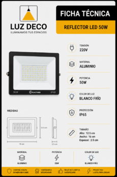 Reflector Led 50W