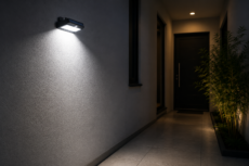 Aplique Pared Solar y sensor de movimiento
