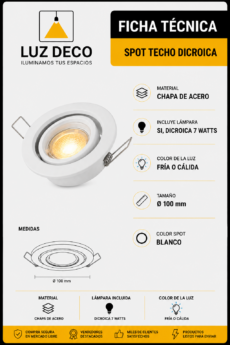Spot Dicro de Embutir
