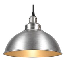 Colgante Moderno Halo plateado