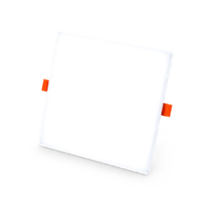Plafón cuadrado frameless para embutir 36W