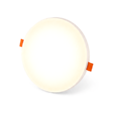 Plafón redondo frameless para embutir 24W