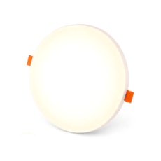 Plafón redondo frameless para embutir 36W