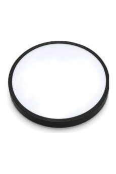 Plafón Redondo LED 72W Marco Negro