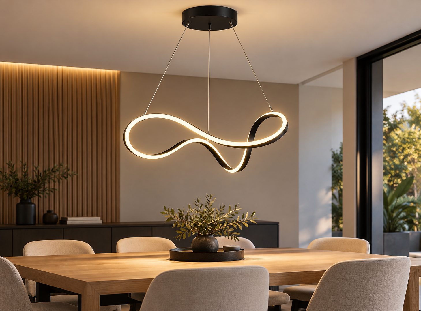 Colgante Orbit en comedor
