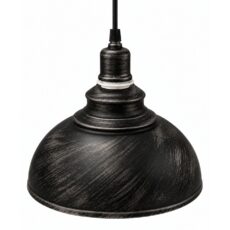 Colgante Halo Negro E27